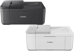 Impresora Canon PIXMA TR4756i, color blanco y negro
