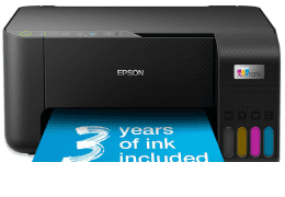 Impresora Epson EcoTank ET-2860, color negro