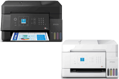 Epson ET-4900 Printer, white/black